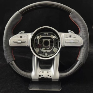<span class=keywords><strong>Volant</strong></span> de course de sport en Fiber de carbone de haute qualité pour <span class=keywords><strong>Mercedes</strong></span> Benz C E S CLA GLC GLE GLS W205 W213 W222 W177 AMG W205 - Product Image 4