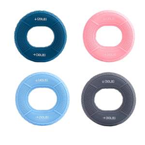 แหวนซิลิโคนสองชั้นแบบพกพาสำหรับฝึกกล้ามเนื้อ-มือจับ - Product Image 5