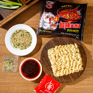 Fideos <span class=keywords><strong>Buldak</strong></span> Extra Gruesos y Picantes, <span class=keywords><strong>Ramen</strong></span> Instantáneo con Sabor a Pollo Picante para Comida Rápida Asiática - Product Image 3