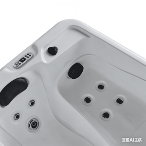 Petit bain à remous, Jacuzzi pour l'extérieur, Spa extérieur japonais sexy pour massage - Product Image 2