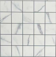 Panneaux muraux décoratifs pour la maison moderne panneaux pratiques en silicate de calcium installation facile de carrelage classique étanche antistatique