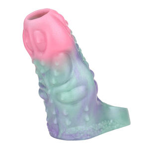 Männliche Cock Sleeve Delay Ejakulation Stärkere Erektion verbesserung, Silikon Penis ringe Silikon Adult Toy Enlarge ment for Man - Product Image 1