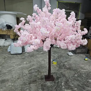 Árbol <span class=keywords><strong>de</strong></span> Flores <span class=keywords><strong>de</strong></span> Cerezo Artificial Naranja Único y Popular, Centro <span class=keywords><strong>de</strong></span> Mesa Floral Decorativo, Árbol <span class=keywords><strong>de</strong></span> Flores <span class=keywords><strong>de</strong></span> Sakura <span class=keywords><strong>de</strong></span> Seda Sintética - Product Image 2