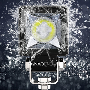 Feux antibrouillard LED ambre NAO 2 pouces 40W pour Land Cruiser 4X4, camions tout-terrain, super lumineux, étanches IP68 - Product Image 5