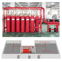Système d'extinction d'incendie câblé/en réseau FK-5112, solution incendie FK-5112, protection incendie BESS avec norme CCC