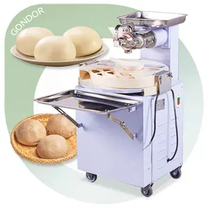 Tortilla circular para bancada pão redondo, máquina automática de divisão de massa filipina e funil