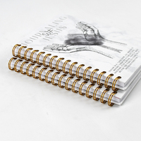 Quaderno a Spirale in Pelle Personalizzato A6/A5/A4, Agenda per Affari, Diario per Scuola e Ufficio, Regalo