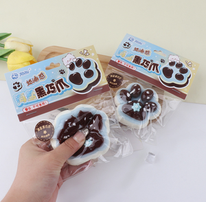 Jouet sensoriel anti-stress en PVC en forme de patte de chat Kawaii de 7 cm pour enfants unisexe - Product Image 5