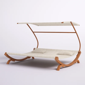 Fauteuil <span class=keywords><strong>suspendu</strong></span> <span class=keywords><strong>de</strong></span> jardin en bois pour véranda, patio, cour, balcon, chaise longue, balançoire paresseuse - Product Image 6