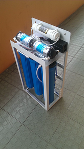 Machine de traitement de <span class=keywords><strong>l</strong></span>'eau 800 GPD à osmose inverse, purificateur d'eau avec réservoir de 11 gallons pour usage commercial, café et domestique – Meilleures ventes - Product Image 4