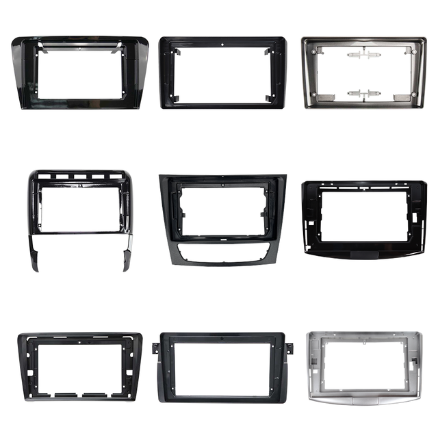 Bestseller in Europe Android German Car Frame Car Navigation Panel Radio Frame Car Frame for Mercedes-Benz BMW Audi