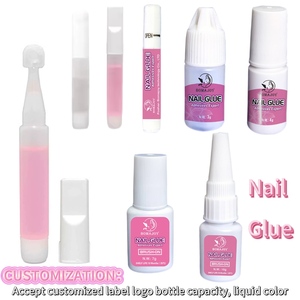 Colle à <span class=keywords><strong>ongles</strong></span> professionnelle 6g à texture liquide, forte, facile à appliquer, écologique, non toxique, longue durée, avec logo personnalisé – Meilleure vente - Product Image 4