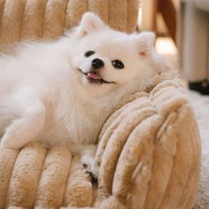 <span class=keywords><strong>Coussin</strong></span> de canapé pour animaux de compagnie, chaud et moelleux, amovible et lavable, universel quatre saisons, pour chats et chiens – Vente chaude hiver - Product Image 2