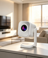 Projecteur LCD LED portable HTP N2 pour cinéma maison, 150 lumens ANSI, 720P, compatible avec la banque d'alimentation Android, pour la maison et le bureau