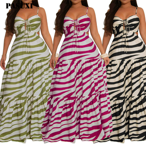 PASUXI 2026 Vestido Largo Plisado de Color Sólido sin Espalda para Mujer, Top Tubo Sexy, Ropa de Otoño, Novedad, Elegante, Ajustado - Product Image 1