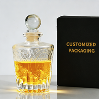 Diffuseur en verre avec logo 3D en relief et texte surélevé pour une sensation premium