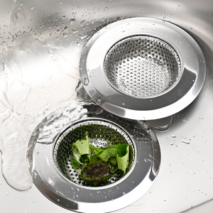 Modern Kitchen <strong>Sink</strong> Drain <strong>Strainer</strong> <strong>with</strong> Thick Edge Stainless Steel Drain Cover Easy Clean &amp; Install - Product Image 3