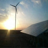 Centrale Éolienne à Axe Horizontal de 1 kW, 2 kW, 3 kW, 5 kW, 10 kW, 20 kW, Générateur Éolien, Turbine Éolienne pour Usage Domestique