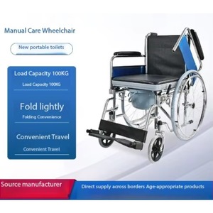 Foldable Toilet Chair With Wheels 2023 Hot Products - Product Image 4