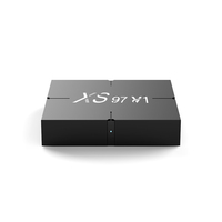 Decodificador de tv Amlogic S905W2 xs97V1, 2gb, 16gb, android, firmware, descarga de 64 bits, gran oferta