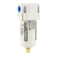 Filtro de Aire Comprimido Neumático con Drenaje Automático Serie YOUBOLI AF1500/2000 BF2000/3000/4000, Unidad de Tratamiento de Fuente de Aire con Puerto de 1/4