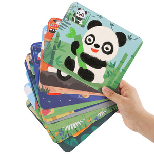 Educazione precoce colorato di sabbia Graffiti <span class=keywords><strong>pittura</strong></span> di sabbia gioco in legno giocattoli educativi per bambini - Product Image 4