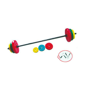 Gymko bán chạy nhất 20 kg Thiết bị tập thể dục thiết lập tiêu chuẩn PE Hộp bao bì cao su bền quả tạ và Tạ - Product Image 3