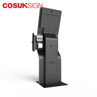 Shenzhen COSUN Totem Dokunmatik Ekranlı Kiosk Termal Yazıcı Tablet Yer Standı SDK'lı Self Servis Metal ve Cam