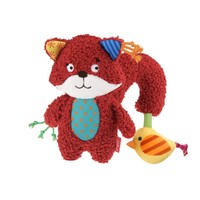 GiGwi est un jouet en peluche renard ludique pour chiots qui émet des sons et est assez résistant pour être mâché. Éléphant, Singe