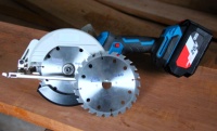 Lame de scie TCT 5.5 "140x24T lame de scie circulaire à pointe en carbure de tungstène sans fil pour la coupe du bois