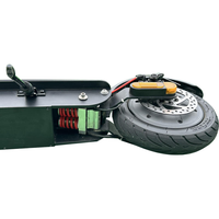 Trottinette électrique avec pneus de 10 pouces, batterie au lithium puissante 48V, pliable, étanche, vitesse maximale de 25 km/h, suspension intégrale, commande par application