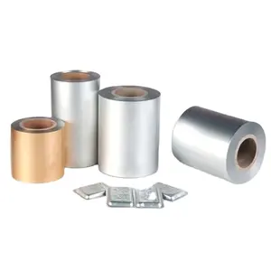 PET/AL/PE aluminium Foil 20 mikron laminasi aluminium Foil untuk Sachet