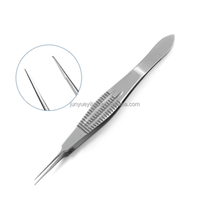 Medical <strong>Forceps</strong> Sets Iris <strong>Forceps</strong> Teeth Tissue Dressing Micro Surgery - Product Image 1