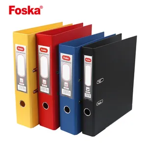 Hot Sale Dua Sisi PVC A4 FC Lever Arch File Folder