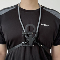 Support de téléphone magnétique multifonctionnel pour le cou, support flexible en silicone pour caméra sportive à la troisième personne, téléphone portable, extérieur