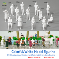 Micro Paysage 1/50 Échelle Couleur Modèle Petite Figure Modèle De Table De Sable Article Décoratif Modèle De Scène