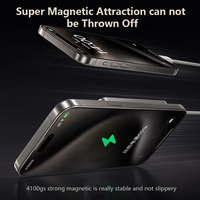 Chargeur portable magnétique sans fil ultra-fin en alliage d'aluminium de qualité supérieure avec charge rapide PD pour cadeau d'entreprise