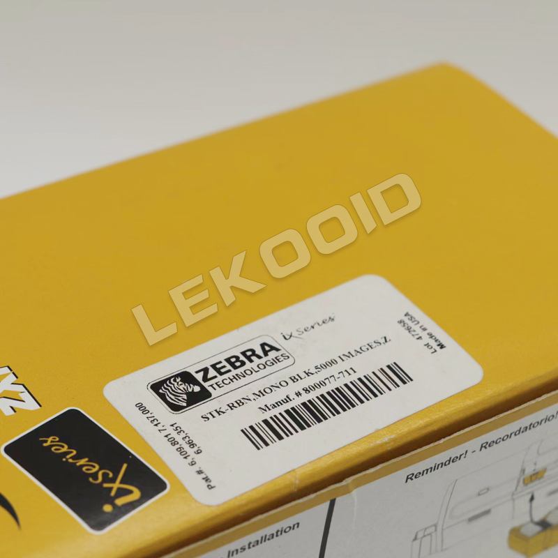Zebra ZXP Series 7 Black Ribbon - 5000 Prints per Roll