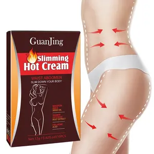 Guanjing perfect shaping waist abdomen slimming hot cream for weight loss