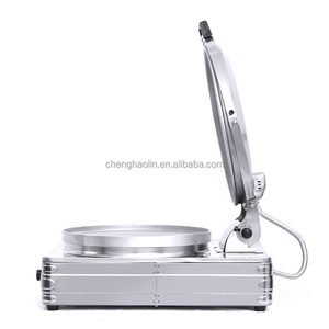 Machine à crêpes automatique <span class=keywords><strong>professionnelle</strong></span> en acier inoxydable à <span class=keywords><strong>double</strong></span> face chauffante pour la préparation de crêpes épaisses - Product Image 5