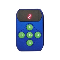 Duplicador de Control Remoto Multifrecuencia YET2127MKB de Fábrica, 300mhz-868mhz, 4 Botones, Recargable, Interruptor Electrónico para Abrir Puertas