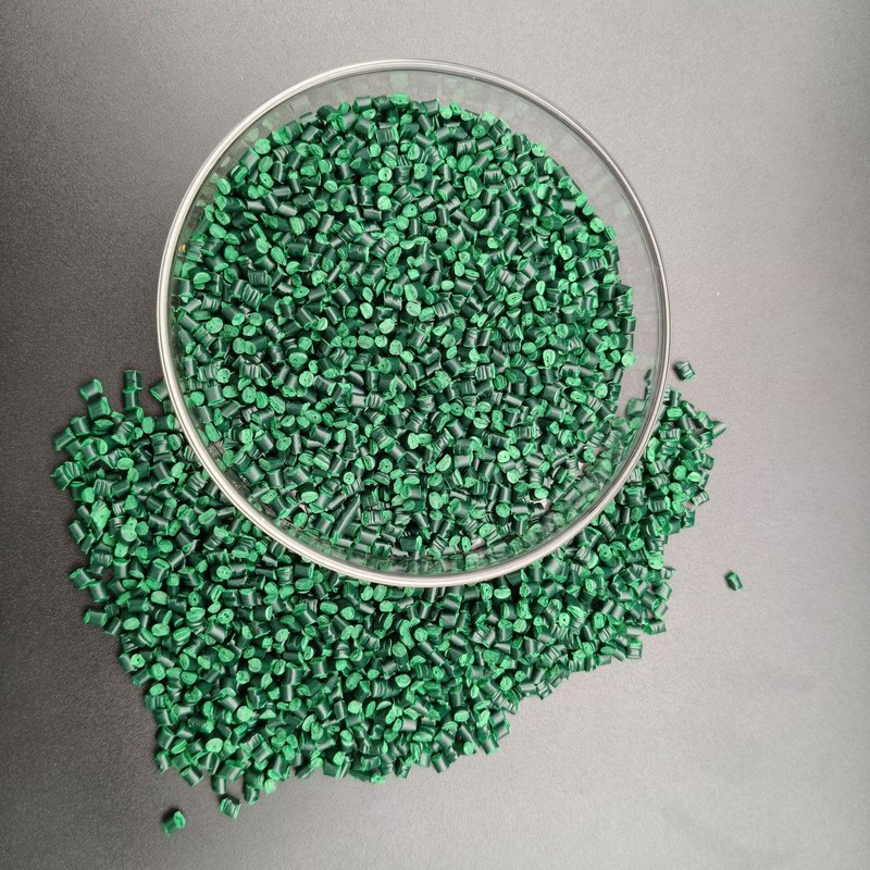 Factory Direct Green Masterbatch Plastic Pellets