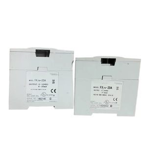 2 ช่องสัญญาณเอาต์พุตแบบอะนาล็อกโมดูล FX2N-2DA PLC บอร์ดขยายความละเอียด 12 บิต D/A คอนเวอร์เตอร์ยูนิต 24VDC แหล่งจ่ายไฟสำหรับอุตสาหกรรม - Product Image 3