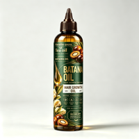 Huile Essentielle Capillaire Nourrissante Pure de Batana à Marque Blanche, Huile Capillaire Légère Fortifiante pour la Croissance des Cheveux, Huile de Graines de Citrouille