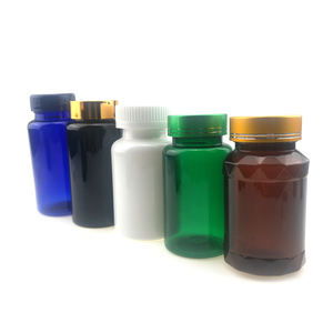 Vimaxขวดแคปซูลวิตามินขนาดใหญ่สัมผัสนุ่มขวดแคปซูล85ml100mlสีขาวสีเหลืองอำพันสีฟ้าสีทองขวดแคปซูลพลาสติก - Product Image 1