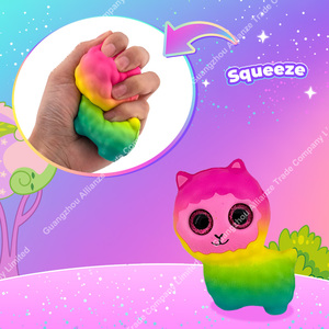 6 Mini Squishies Animaux à Remontée Lente, Jouets à Presser en PU (Singe, Pingouin, Licorne, Paresseux, Mouton) - Product Image 6