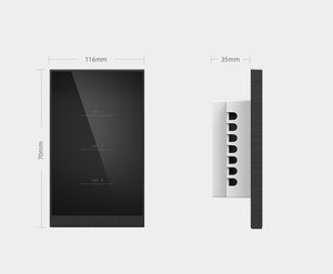 Factory Sale AC100-240V Support Alexa TUYA <strong>WIFI</strong> BLE Smart Life APP Remote Light Switch - Product Image 5