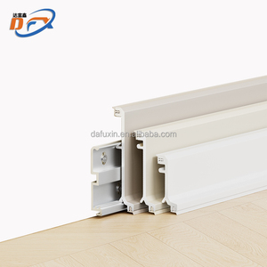 Dafuxin plinthe en alliage d'aluminium de style design moderne avec bandes de caoutchouc scelle efficacement les interstices des murs et des sols - Product Image 1