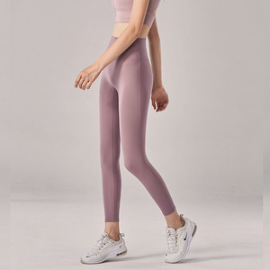 Nuevo Leggings Deportivo para Mujer, Efecto Levanta Glúteos, Cintura Alta, Ajustado, Transpirable, Color Sólido, para Yoga y Fitness - Product Image 2