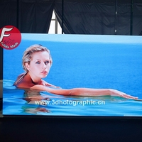 Pantalla de publicidad de video Pantalla de video LED flexible para interiores P1.9 Pixel 200x150mm